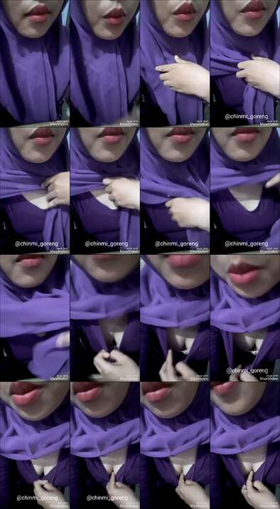 Video Jilbab Ungu Mencoba Nakal